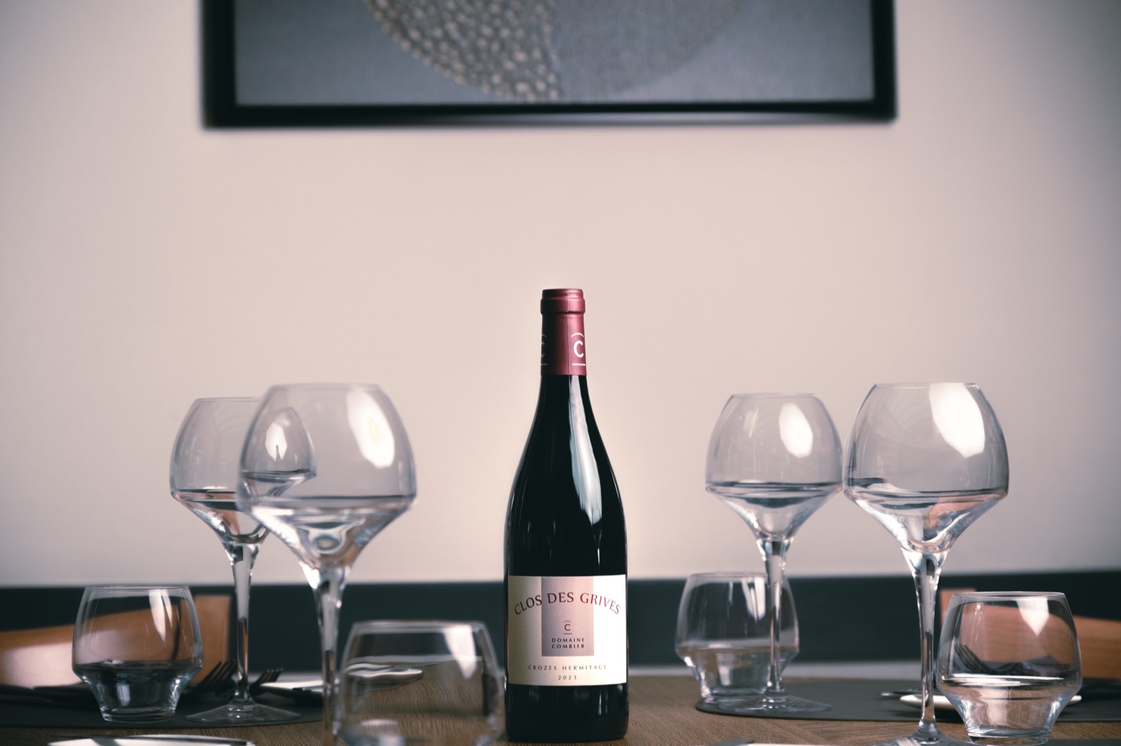 Sélection de vins de La Cuisine au Beurre à Tournai, photographiée par RETRATŌ